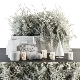 Decorative christmas mood set